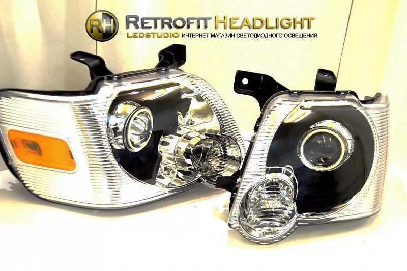 БИКСЕНОНОВЫЕ ФАРЫ ДЛЯ FORD EXPLORER 2007-2010 проект OCULAR